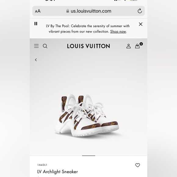 Louis Vuitton archlight sneakers - Picture 8 of 15